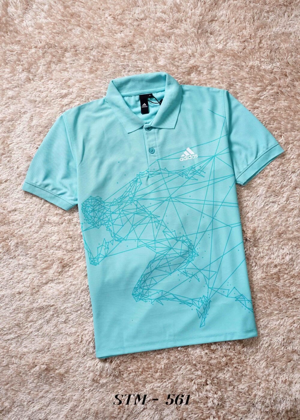 Adidas Printed Mars Sports Pique Polo T-shirt - Image 8