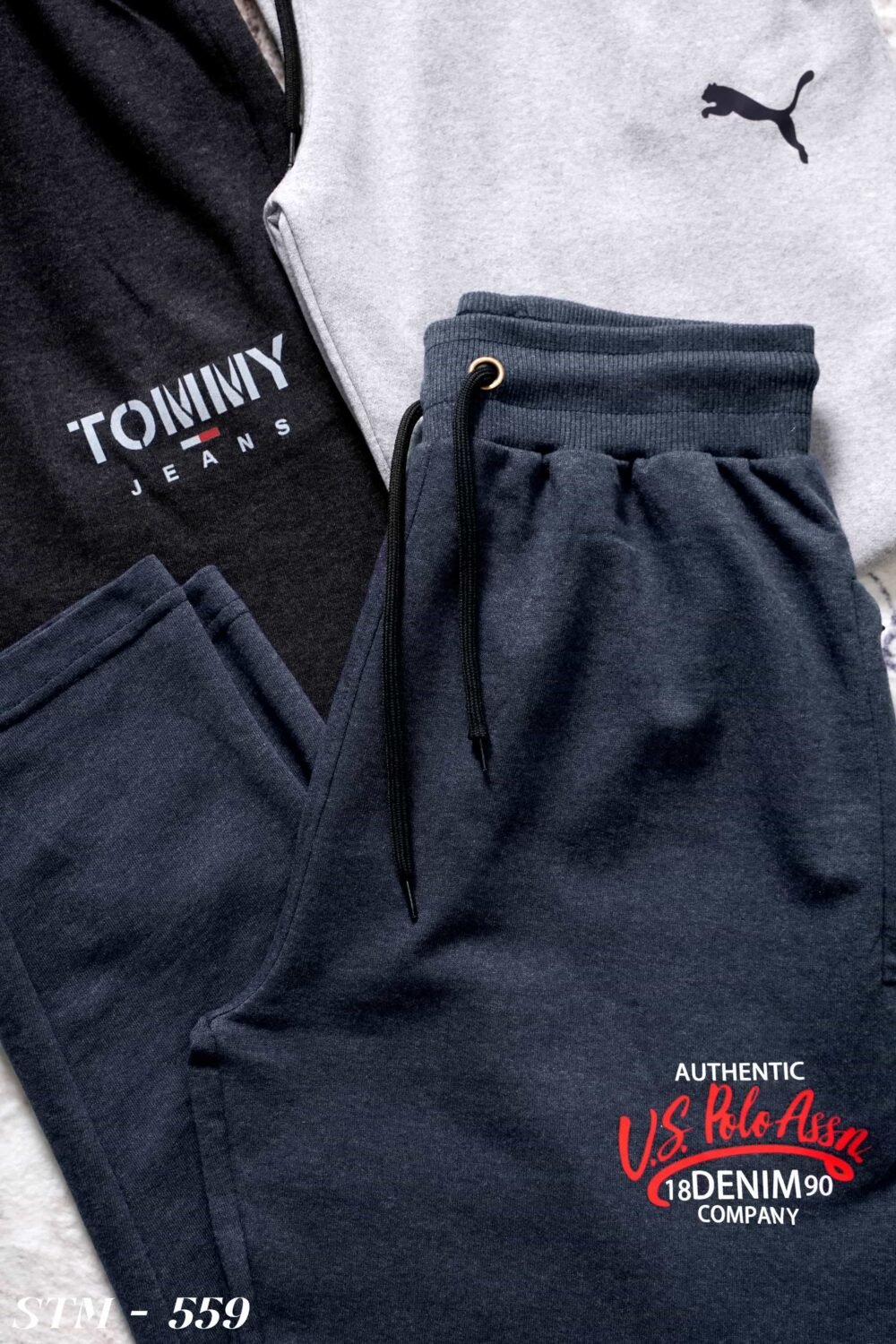 MULTIBRAND PREMIUM QUALITY LOOP KNIT WITHOUT CUFF TRACK PANT - Image 3