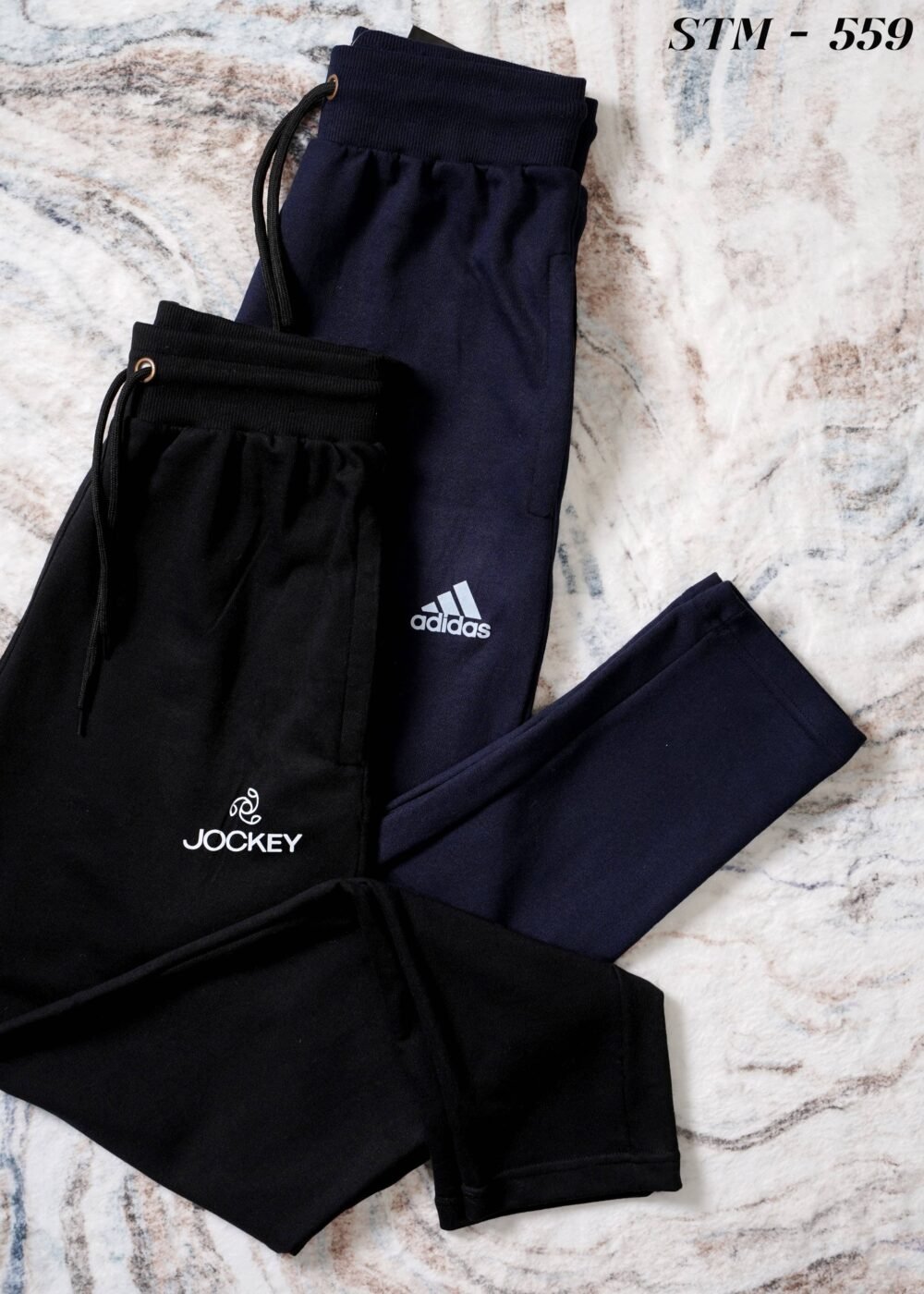 MULTIBRAND PREMIUM QUALITY LOOP KNIT WITHOUT CUFF TRACK PANT - Image 4