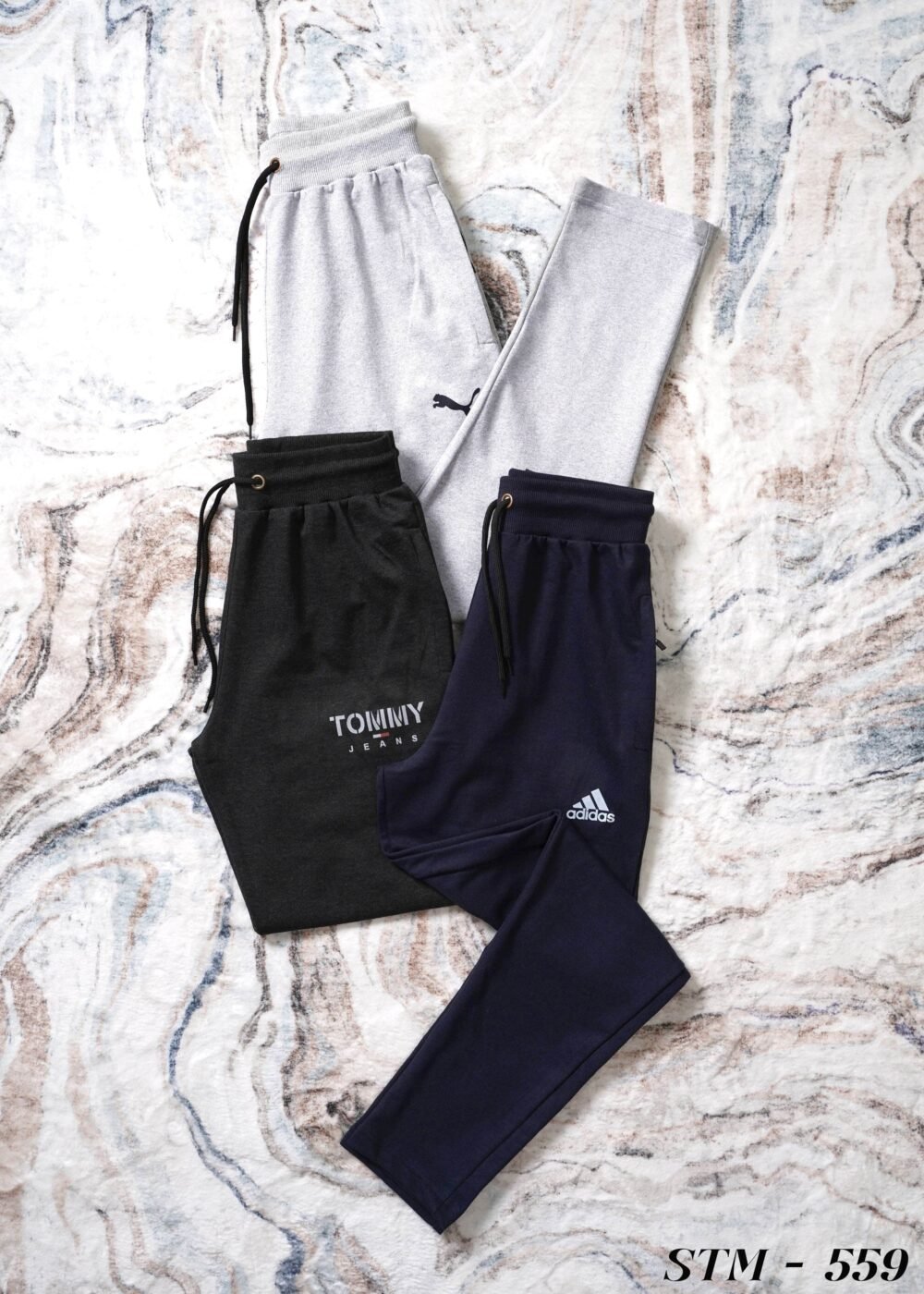 MULTIBRAND PREMIUM QUALITY LOOP KNIT WITHOUT CUFF TRACK PANT - Image 6