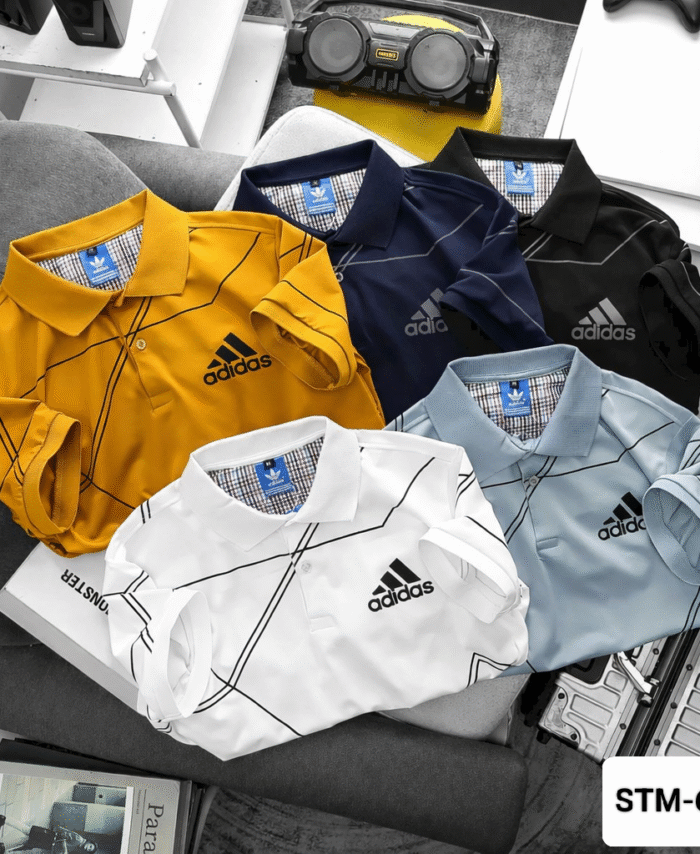 Branded ADI Sports Printed Mars Polyester Pique Polo T-shirt