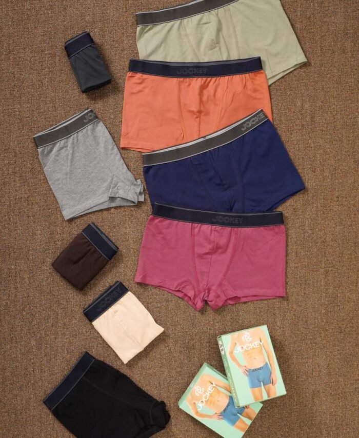 Jockey Premium Quality Men's Trunks 3 Pcs Box Pack