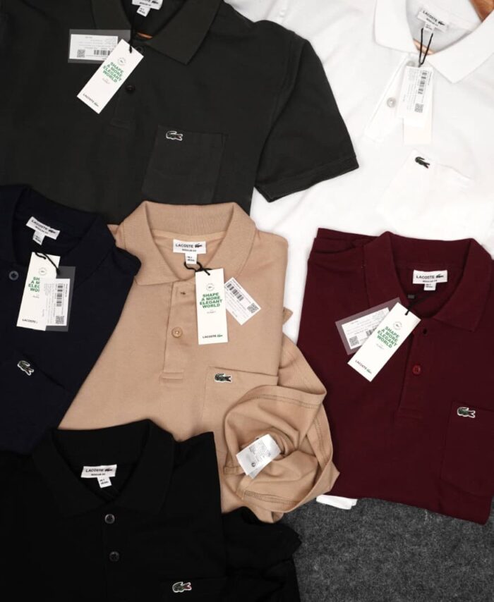 Branded Premium Cotton Pique Pocket Big Size Polo T-Shirt