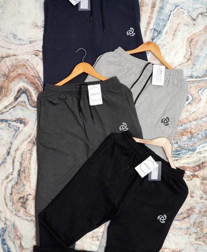 BRANDED JKY PREMIUM QUALITY COTTON WITHOUT CUFF TRACK PANT