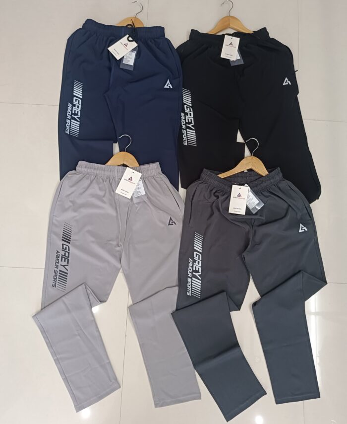 GREY ARMOUR PREMIUM QUALITY N.S LYCRA WITHOUT CUFF TRACK PANT