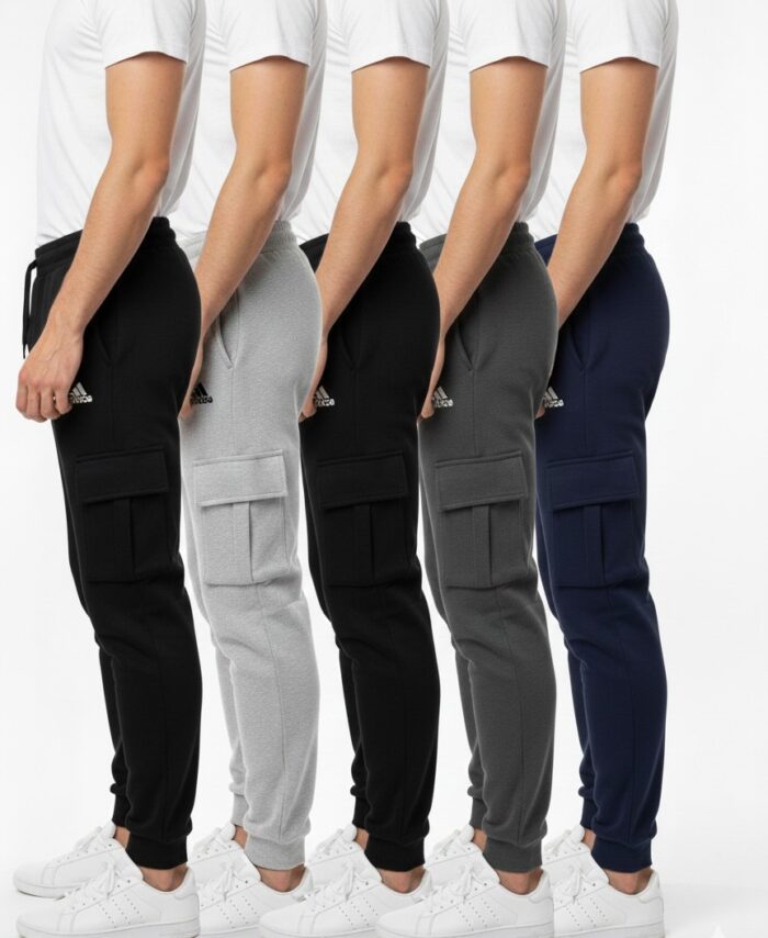 BRANDED PREMIUM QUALITY LOOP KNIT COTTON CARGO JOGGER Track Pant