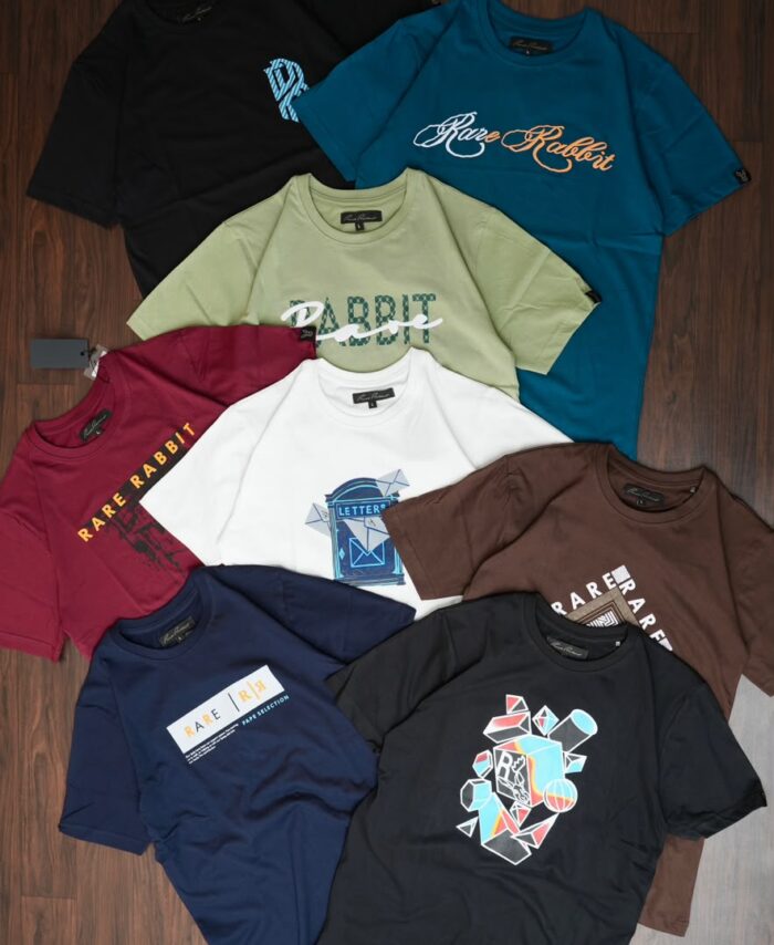 Branded RR Premium Cotton Printed Round neck T-shirt