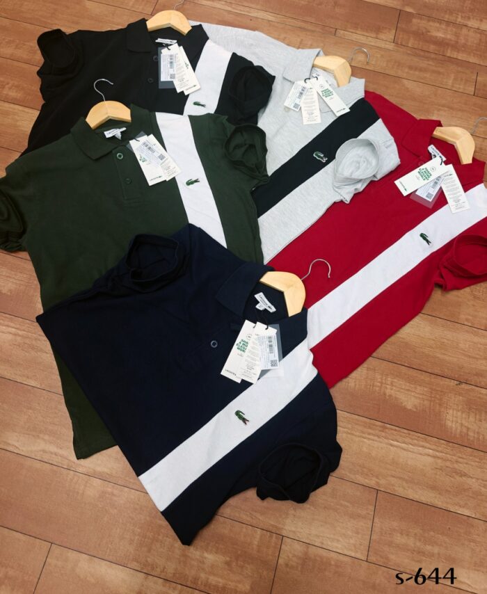 Brand LAC Cut and Sew Cotton Polo T-shirt