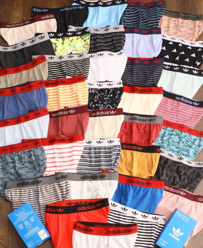 Branded ADI Premium Quality Men's Lycra Trunks 3 Pcs Box Pack