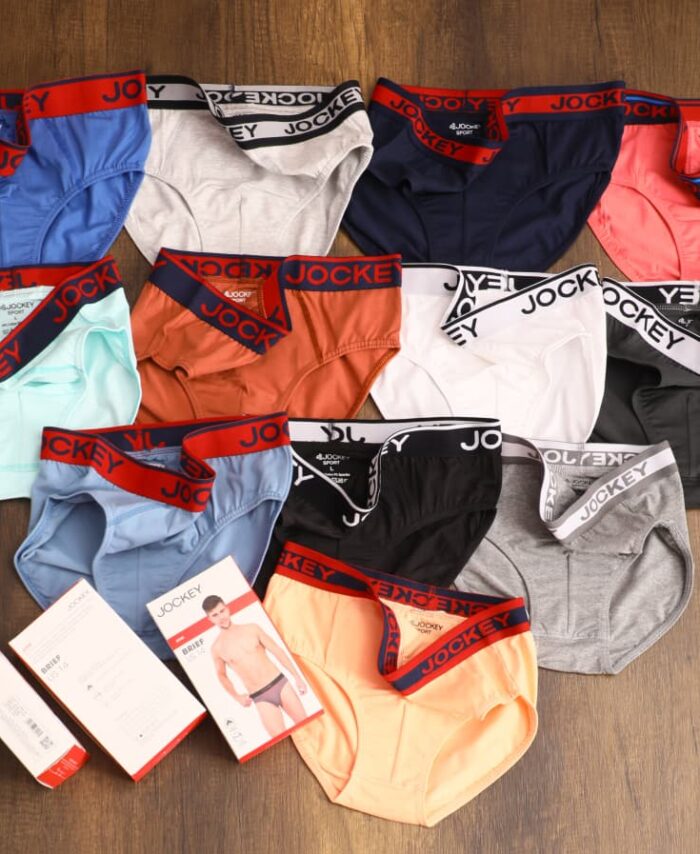JKY Premium Quality Men's Lycra Brief 3 Pcs Box Pack