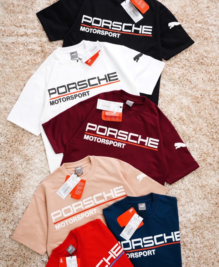 PMA PORCHE PURE COTTON OVER SIZED T-SHIRT HALF SLEEVE