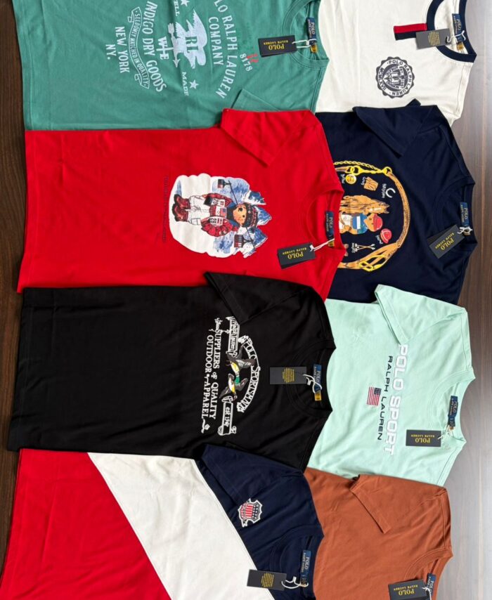 RLPH VERY PREMIUM COTTON PRINTED ROUNDNECK T-SHIRT
