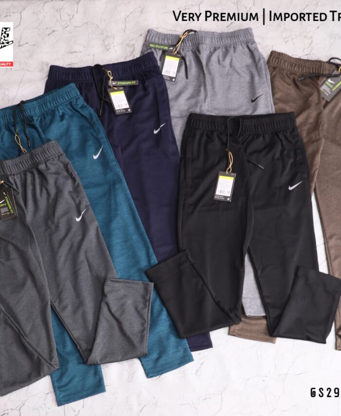 NKE PREMIUM QUALITY LYCRA SPORTS WITHOUT CUFF TRACK PANT