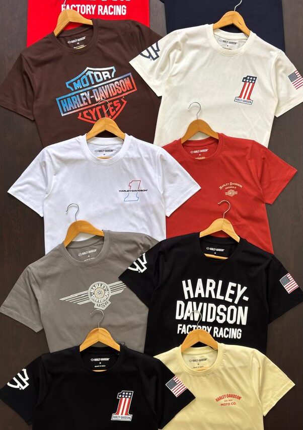 HARLY DAV VERY PREMIUM COTTON PRINTED ROUNDNECK T-SHIRT