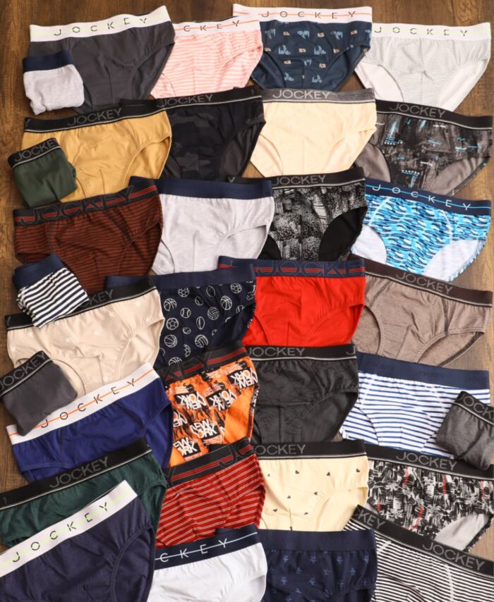 JKY Premium Quality Men's Lycra Brief 3 Pcs Box Pack