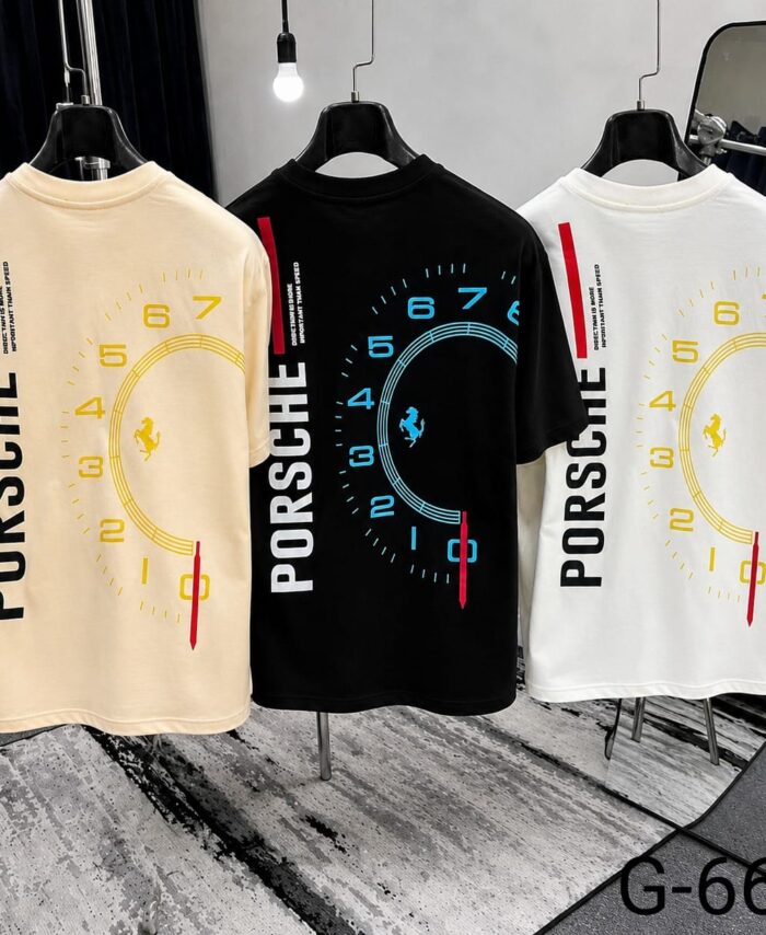 PMA PORCHE PREMIUM COTTON OVER SIZED T-SHIRT HALF SLEEVE