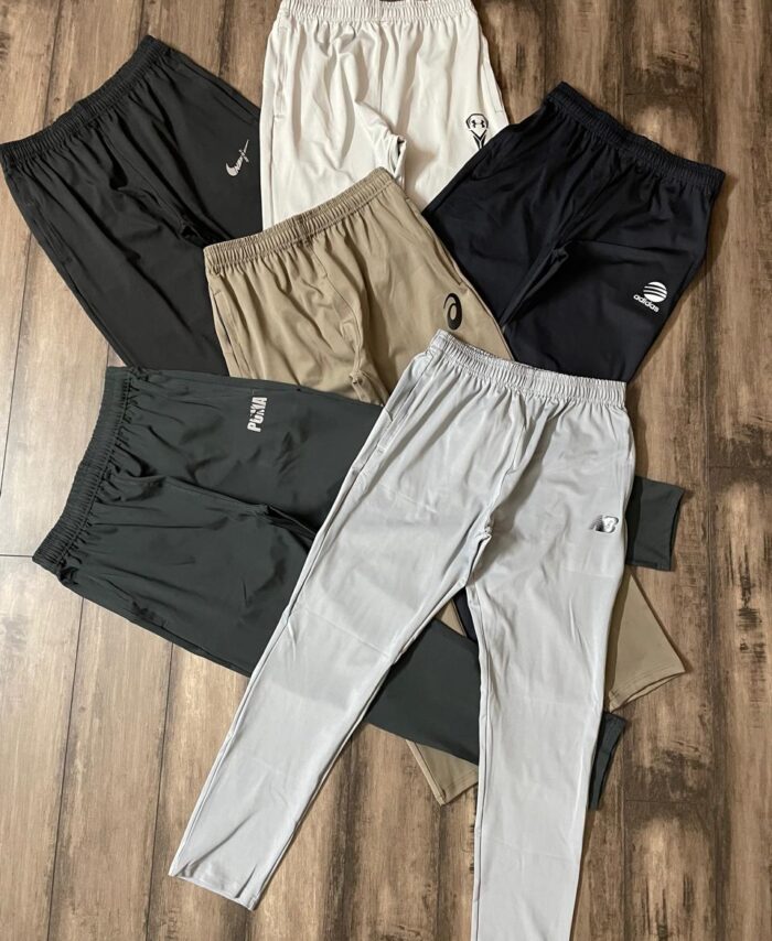 NKE PREMIUM BUTTER LYCRA SPORTS WITHOUT CUFF TRACK PANT