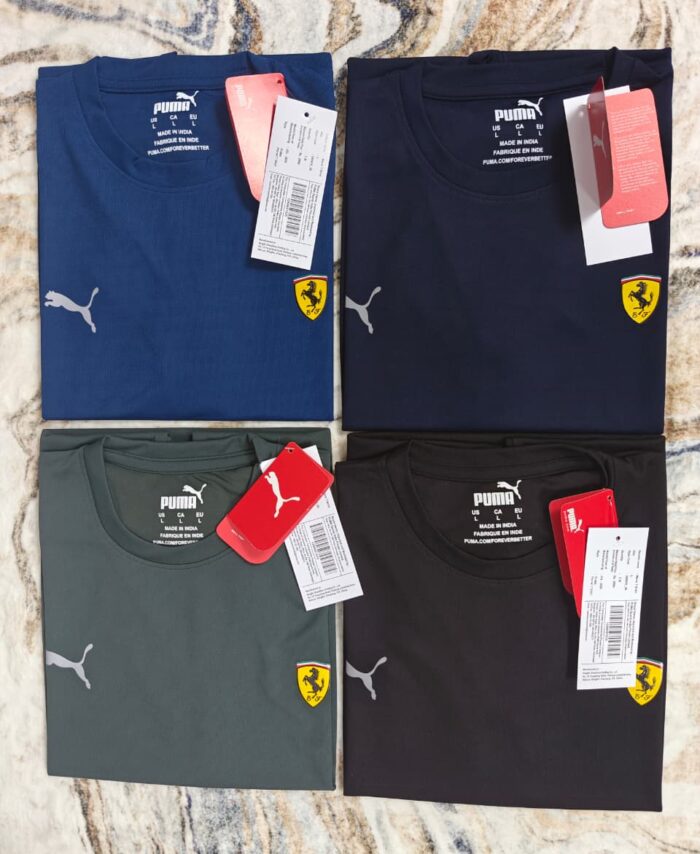 PMA FERRAARI Premium Sports Round neck T-shirt