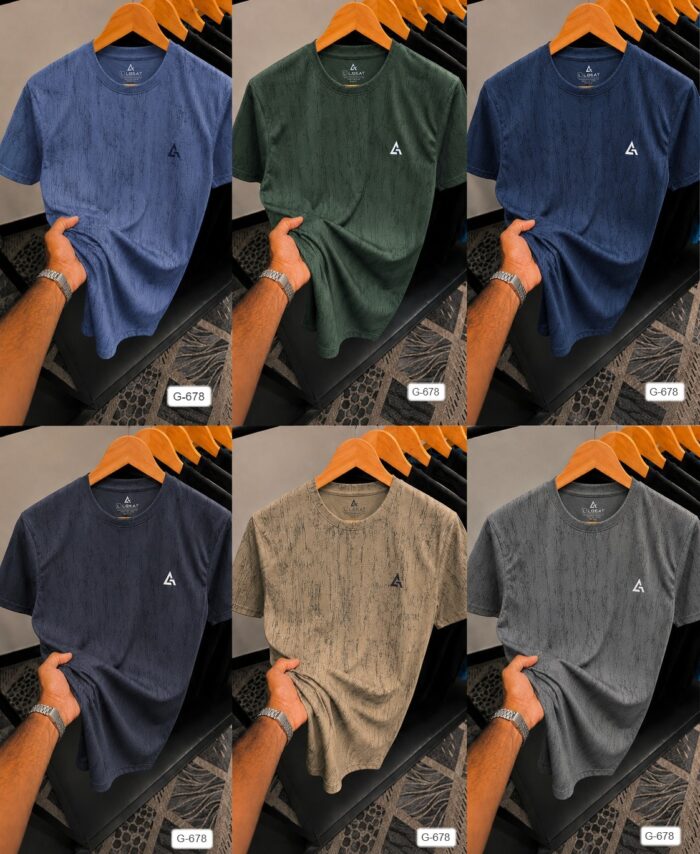 GREY ARMOUR Premium Polyester Sports Round neck T-shirt