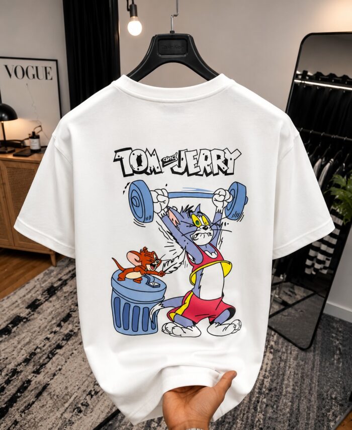 GREY ARMOUR COTTON OVER SIZED T-SHIRT HALF SLEEVE T-SHIRT