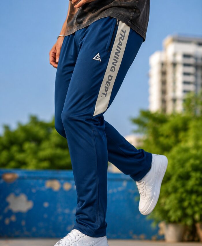 GREY ARMOUR SPORTS 4 WAY LYCRA WITHOUT CUFF TRACK PANT