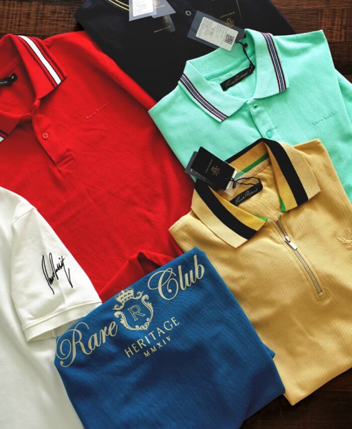 RR Premium Cotton  Polo T-shirt