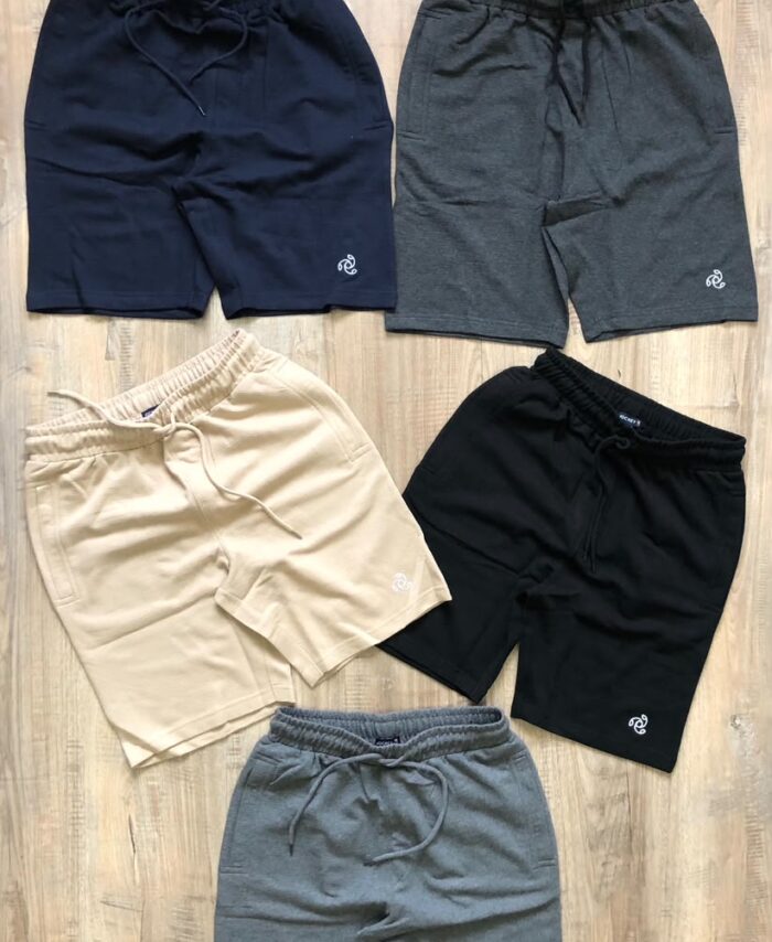JKY Premium Cotton Shorts with Zipper Pocket