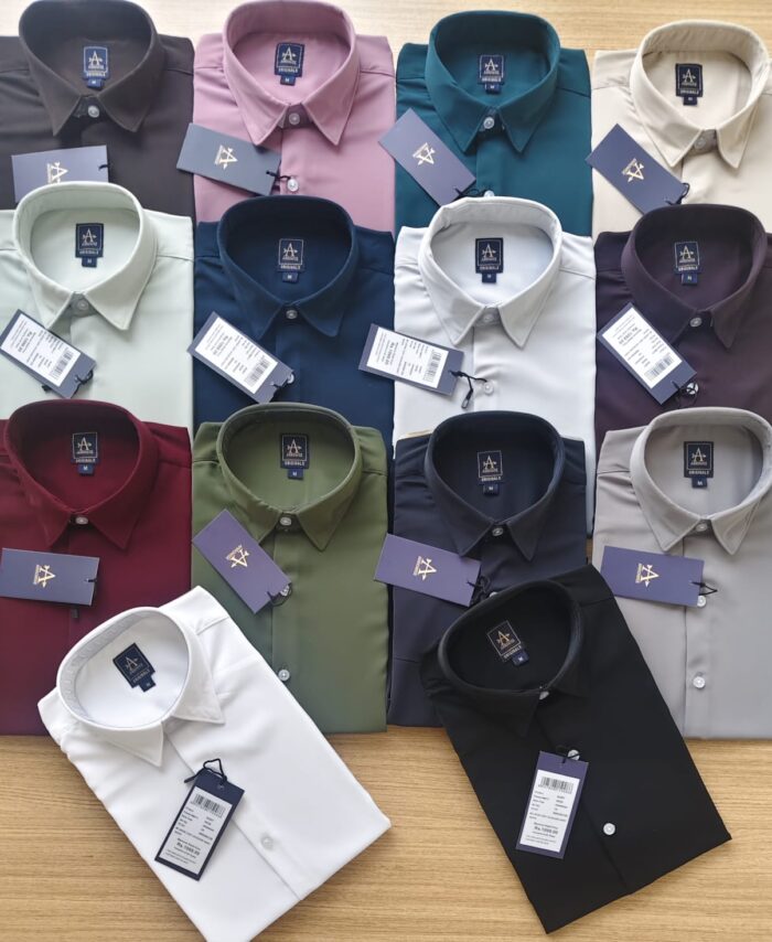 ARROWISE Premium Cotton Plain Printed Shirts Full Sleeve (ORIGINAL)