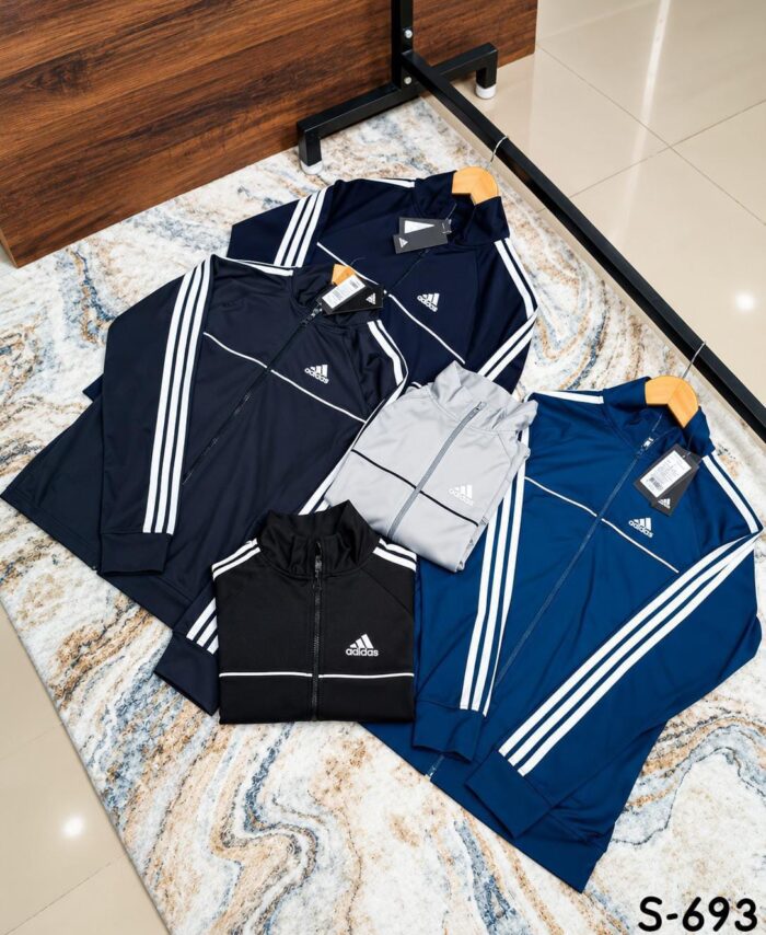 ADID 4 Way Lycra Full Zipper Wind Cheater / Jacket