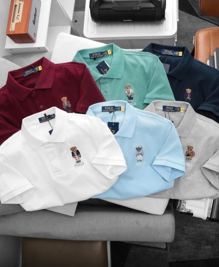 RLPH Trendy Cotton Pique Embroidery Polo T-shirt