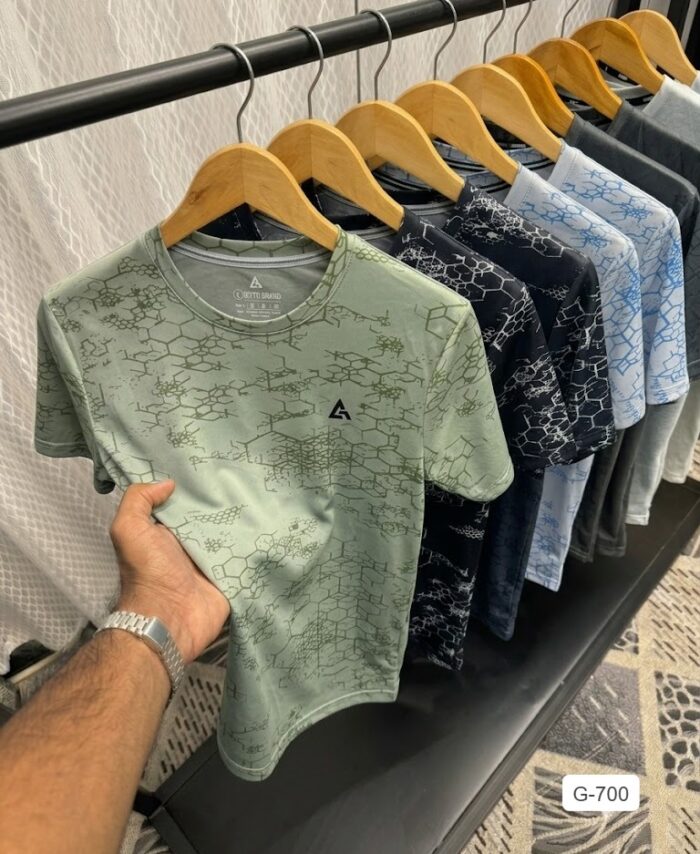 GREY ARMOUR Premium Dry Fit Sports Round neck T-shirt