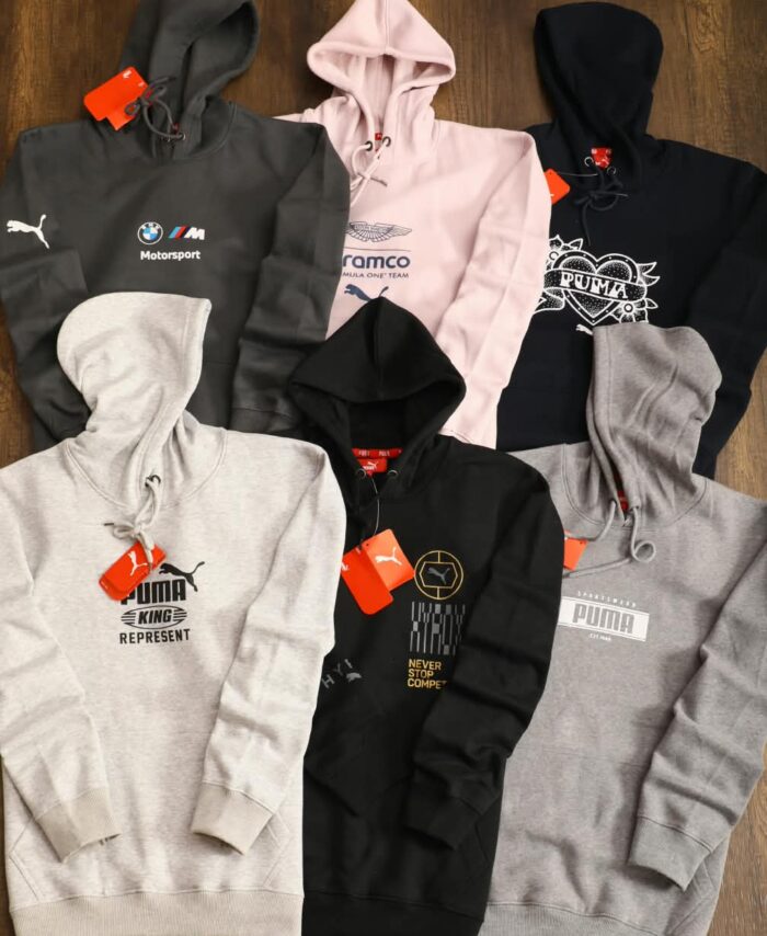 PMA Printed Premium Quality Loop Knit Fleece Hoodies