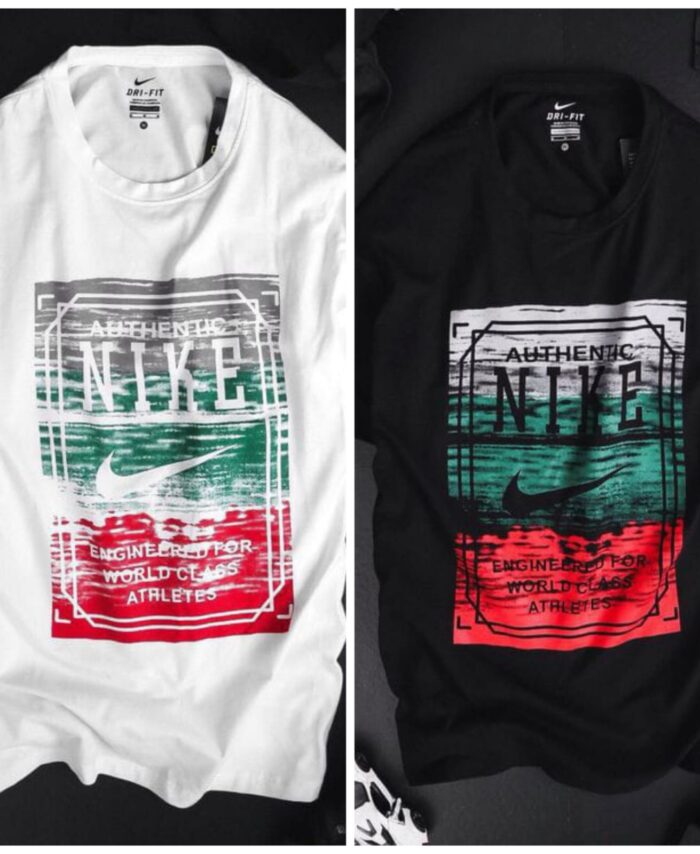 NKE Cotton Printed Round neck T-Shirt